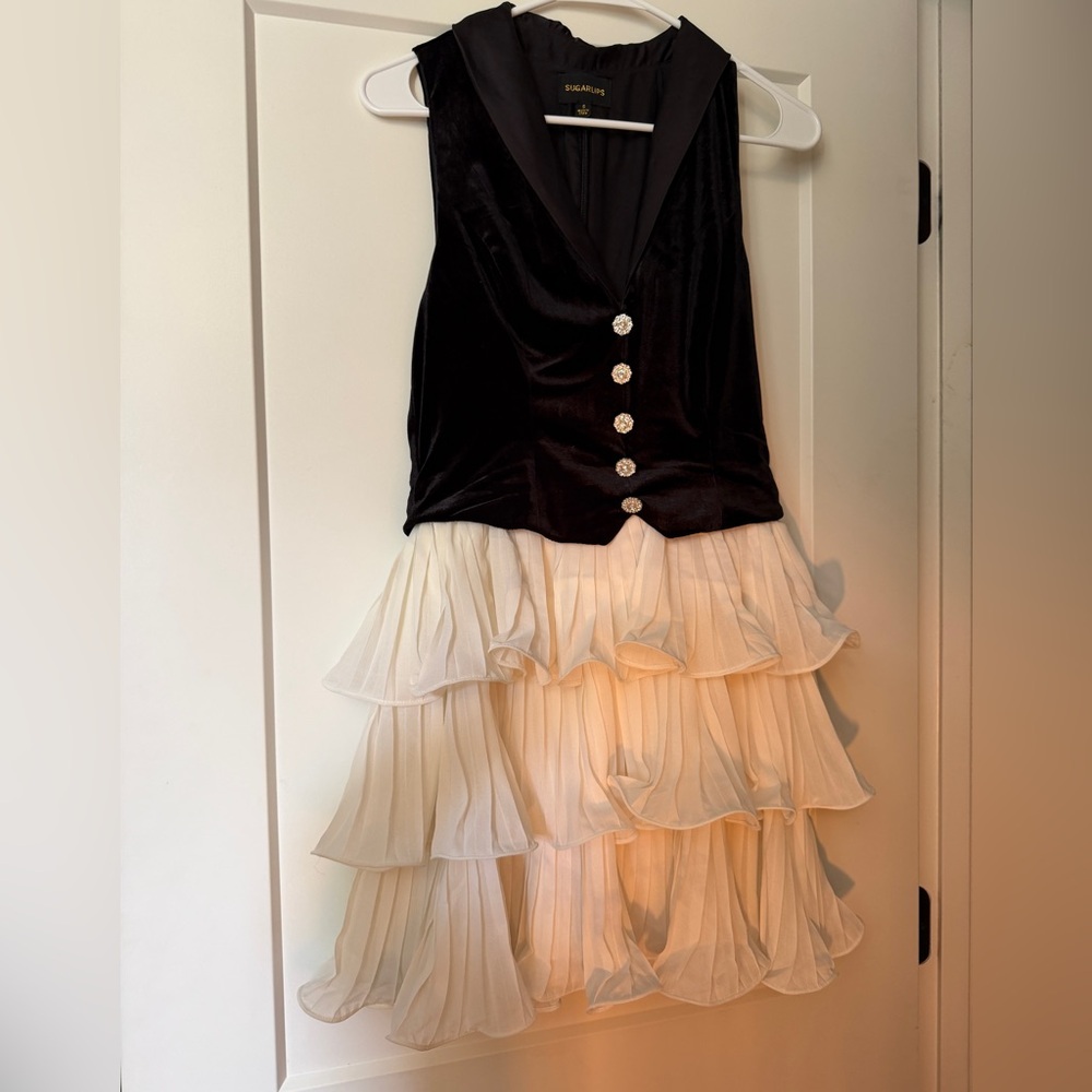 Sugarlips Black Velvet Jacket